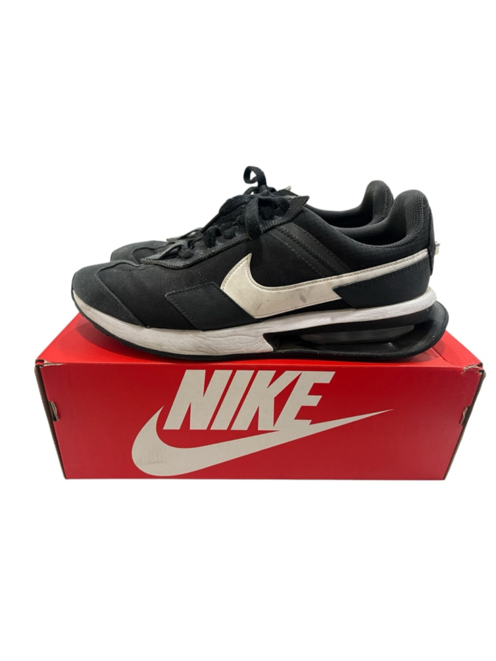 Nike Air Max W/Box Pre-Day Black Anthracite White DC9402-001 Mens Size 11 W 12.5